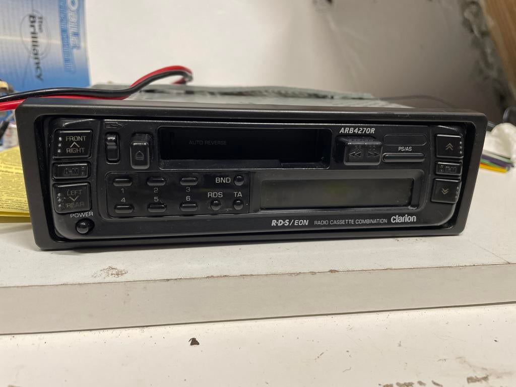 Clarion ARB4270R Autoradio Cassettespeler, Ophalen of Verzenden, Gebruikt