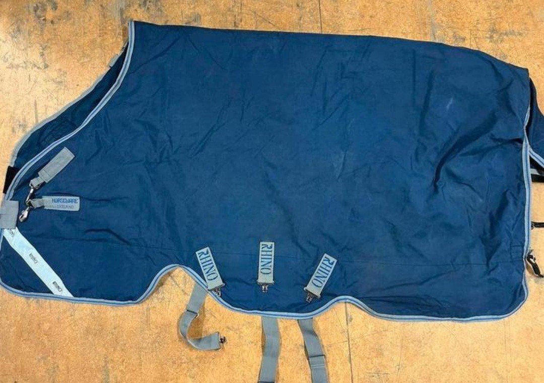 Rhino Outdoordeken, V-Sluiting - 100gr _ 6'0, 100 g, Ophalen of Verzenden, Zo goed als nieuw, Horseware