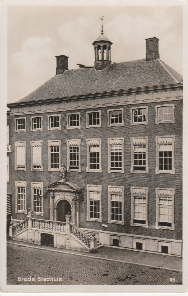 breda- stadhuis, Ophalen of Verzenden, Voor 1920, Noord-Brabant
