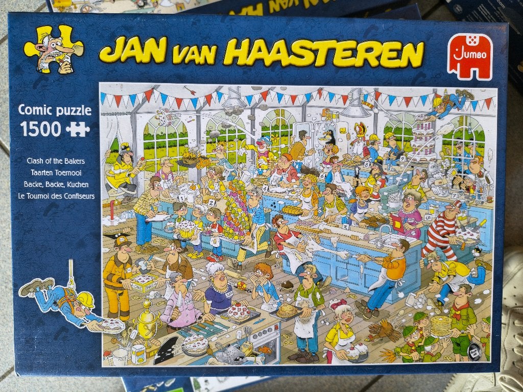 Ja.n van Haasteren legpuzzel puzzels, Ophalen, 500 t/m 1500 stukjes, Zo goed als nieuw, Legpuzzel