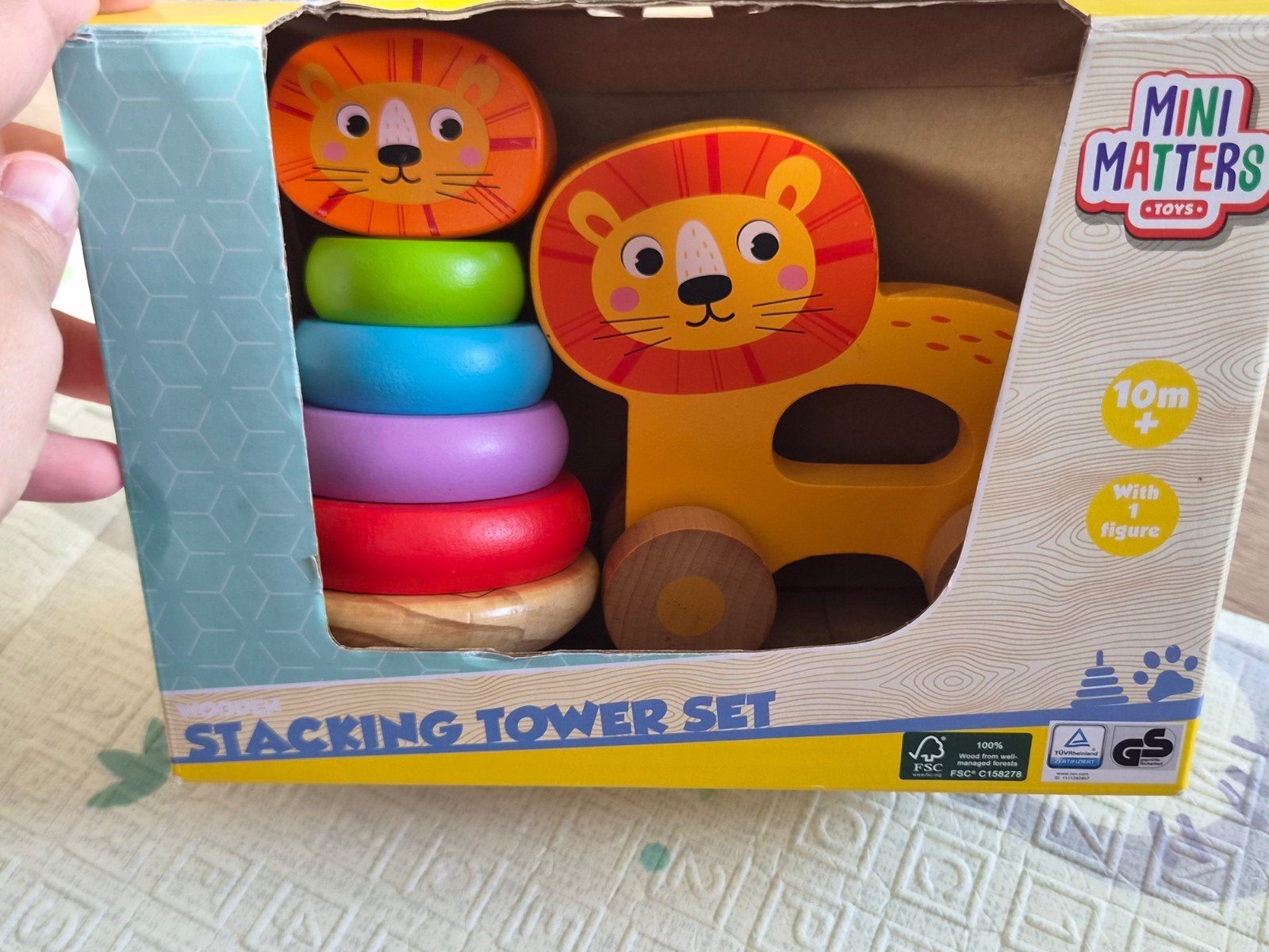Baby speelgoed: Parkeergarage en Stapeltoren, Ophalen of Verzenden, Zo goed als nieuw, Overige typen