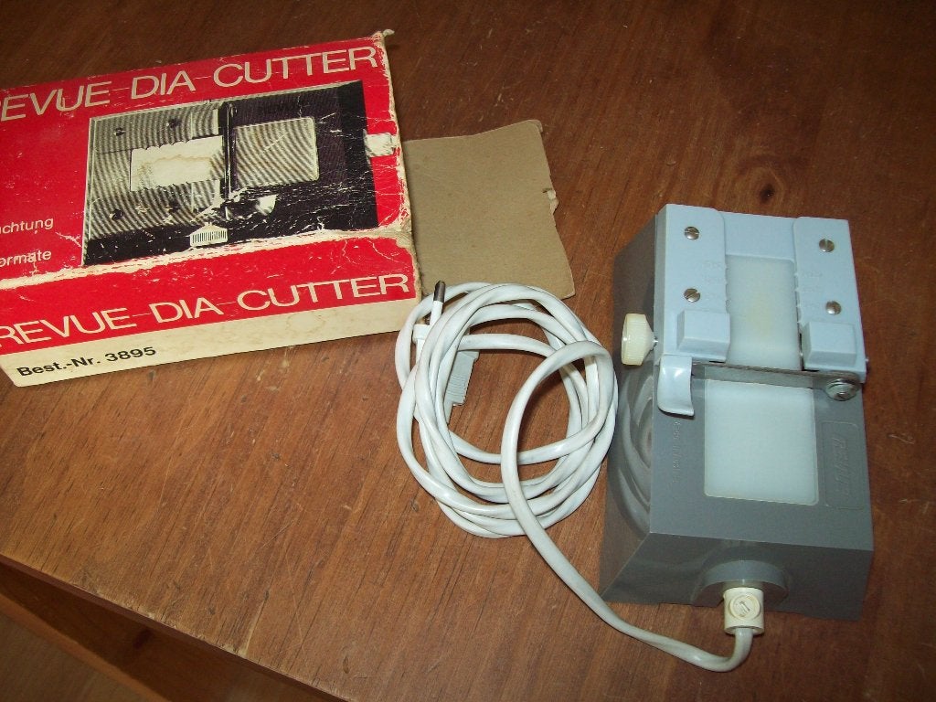 Dia cutter, Ophalen of Verzenden, Gebruikt