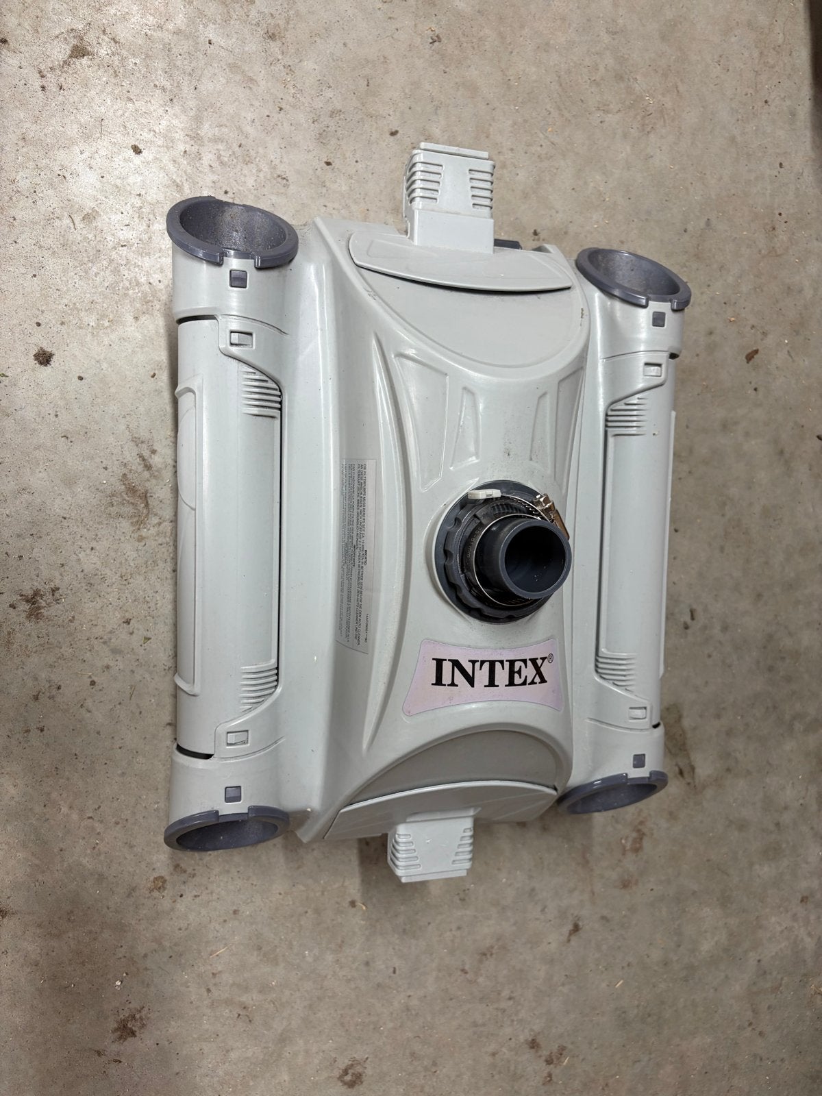 Intex zwembadrobot stofzuiger met slangen, Tuin en Terras, Ophalen of Verzenden, Zo goed als nieuw, Overige typen