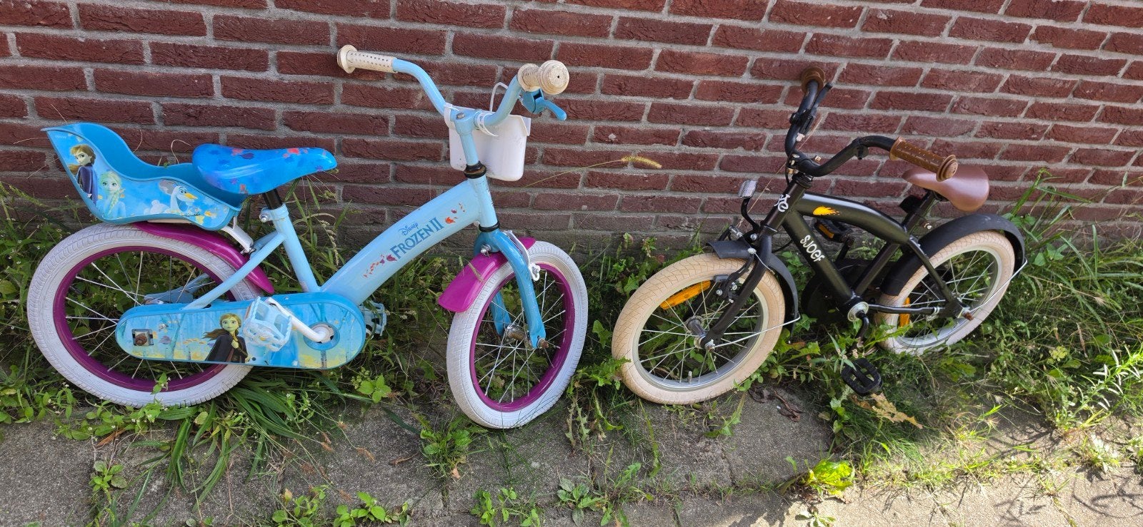 Frozen kinderfiets met defecten, Fietsen en Brommers, Ophalen