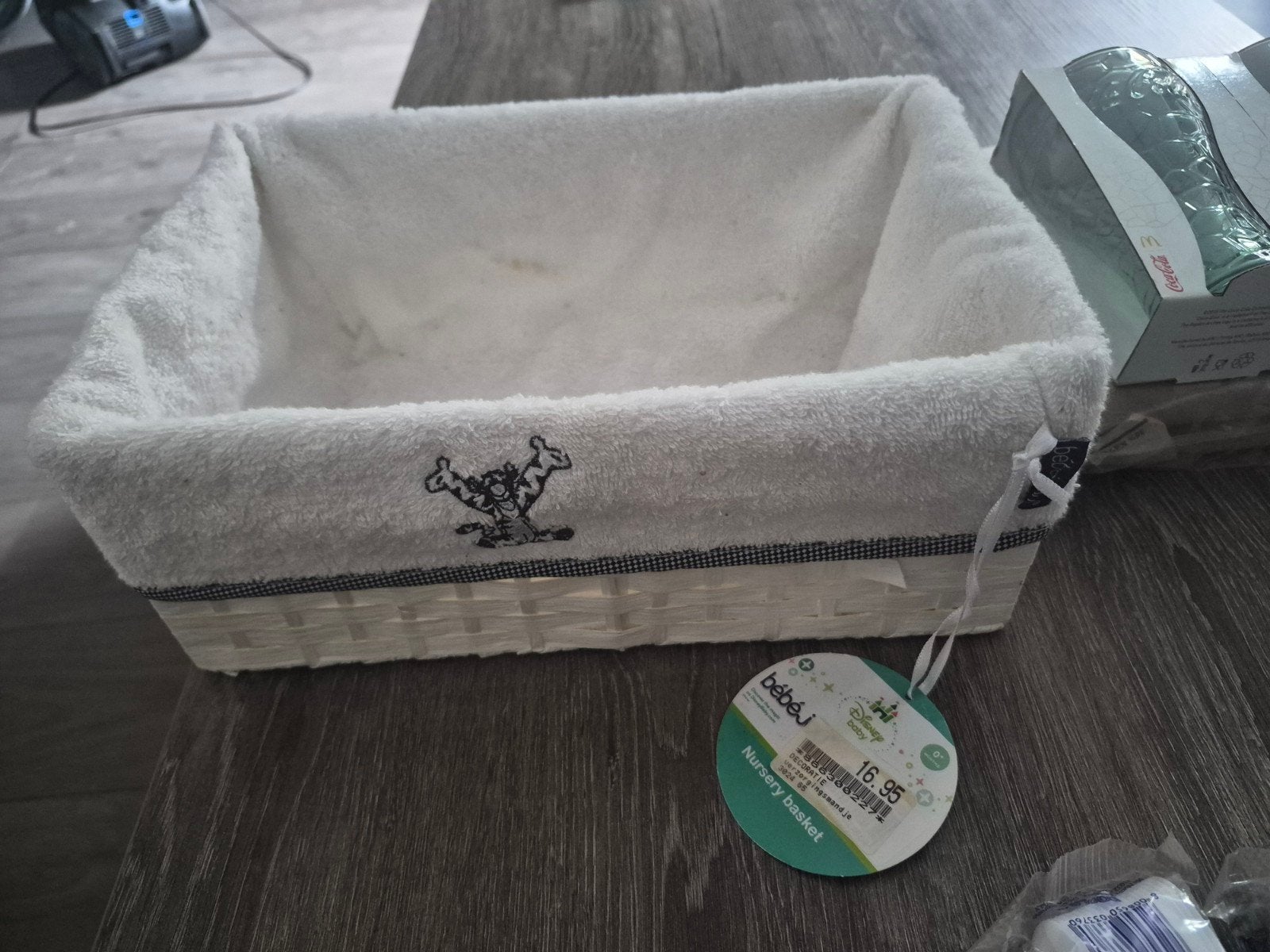 nieuw bebe you tijgertje mandje, Ophalen of Verzenden, Nieuw