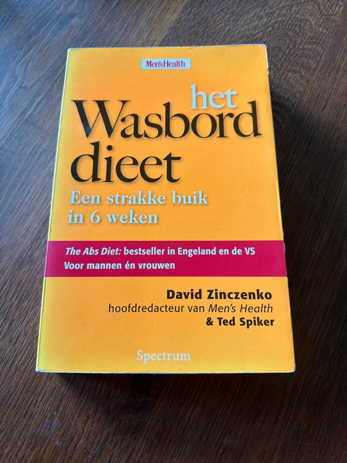 Het Wasbord Dieet: Een strakke buik in 6 weken, Boeken, Ophalen, Zo goed als nieuw, Dieet en Voeding