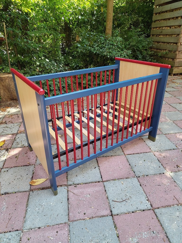 Peuter ledikant 60x120, te verstevigen, Kinderen en Baby's, Babywiegjes en Ledikanten, Ophalen, Gebruikt, Ledikant