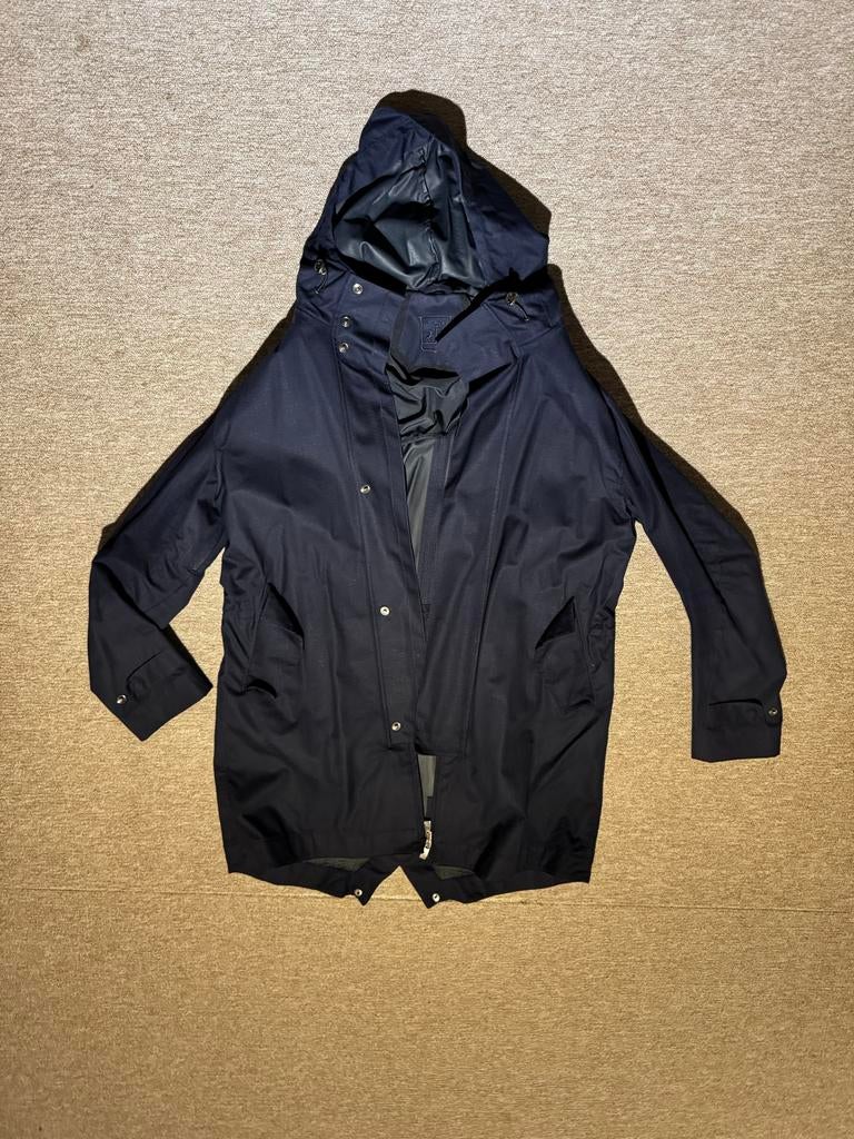 Corneliani ID Waterdichte Jas - Maat L, Kleding | Heren, Jassen | Winter, Ophalen of Verzenden, Zo goed als nieuw, Maat 52/54 (L)