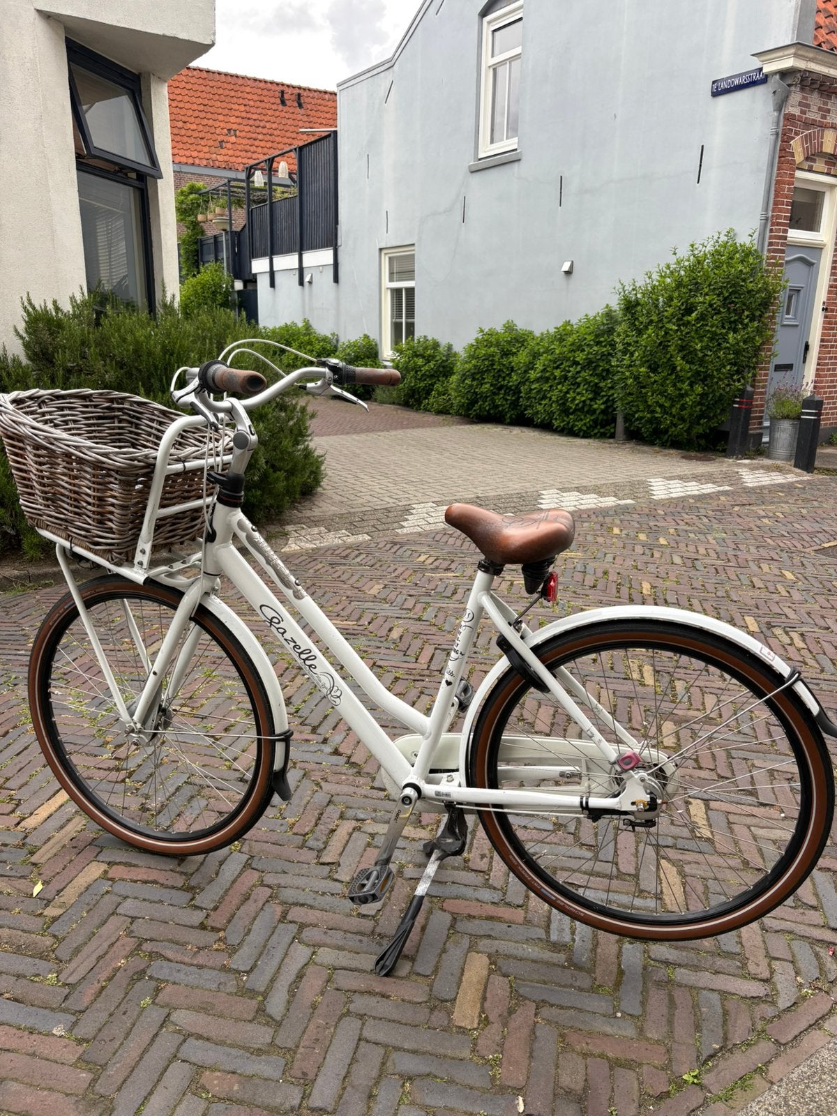 Prachtige Gazelle damesfiets, Fietsen en Brommers, 56 cm of meer, Ophalen, Zo goed als nieuw, Versnellingen