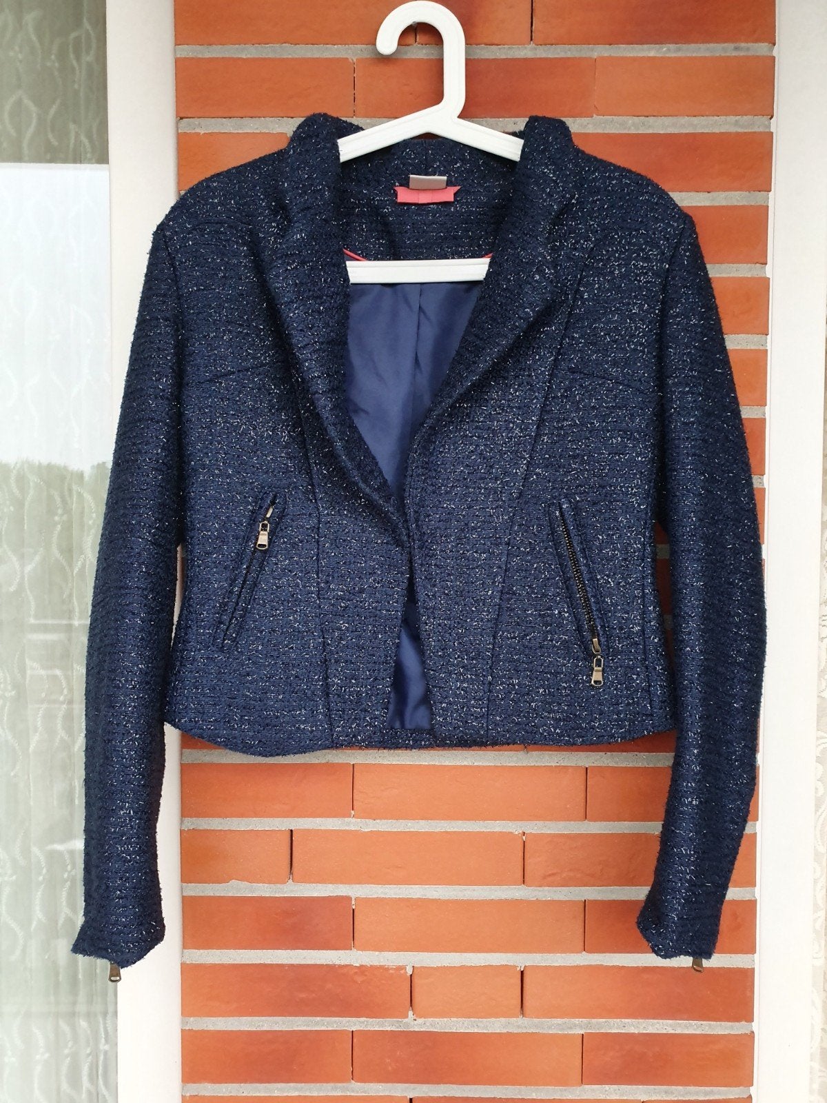 Colbert blauw, Blauw, Nieuw, Ophalen of Verzenden, Jasje
