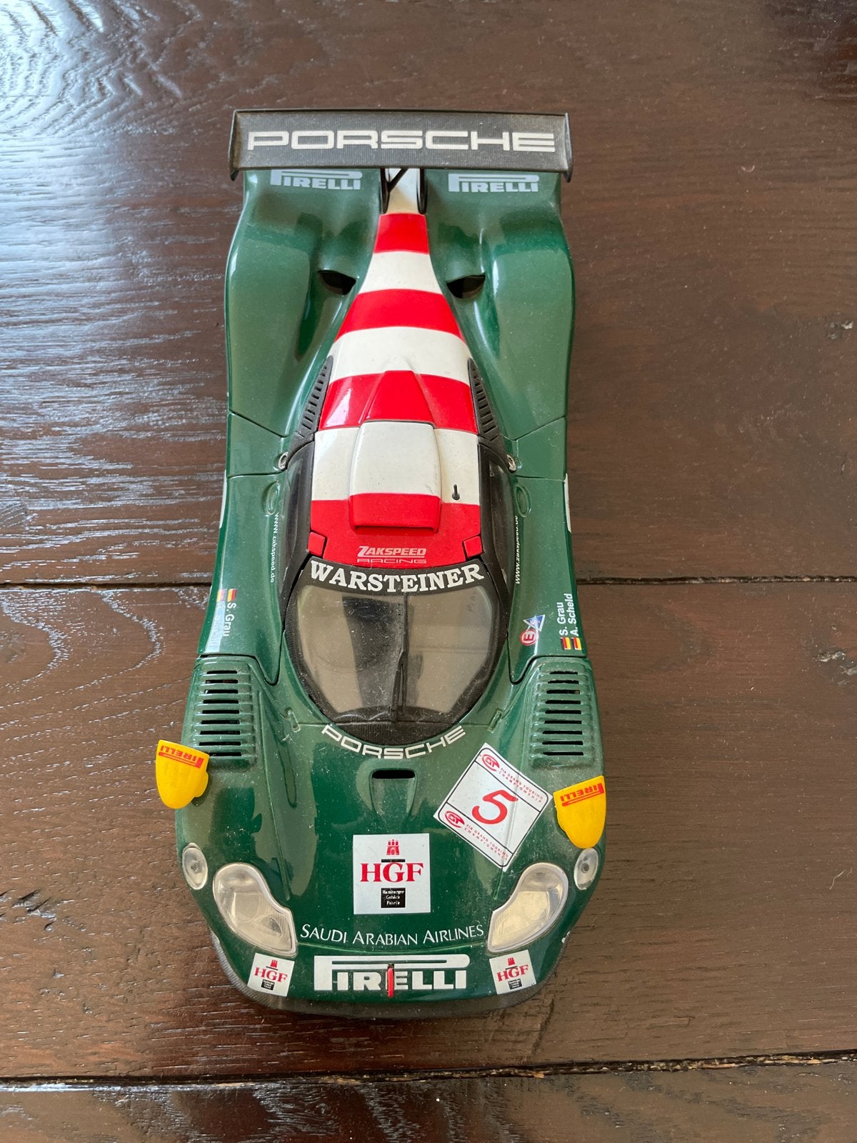 Maisto Porsche 911 GT1 (1998) Schaalmodel 1:18, Hobby en Vrije tijd, Ophalen of Verzenden, Zo goed als nieuw, Auto, Maisto