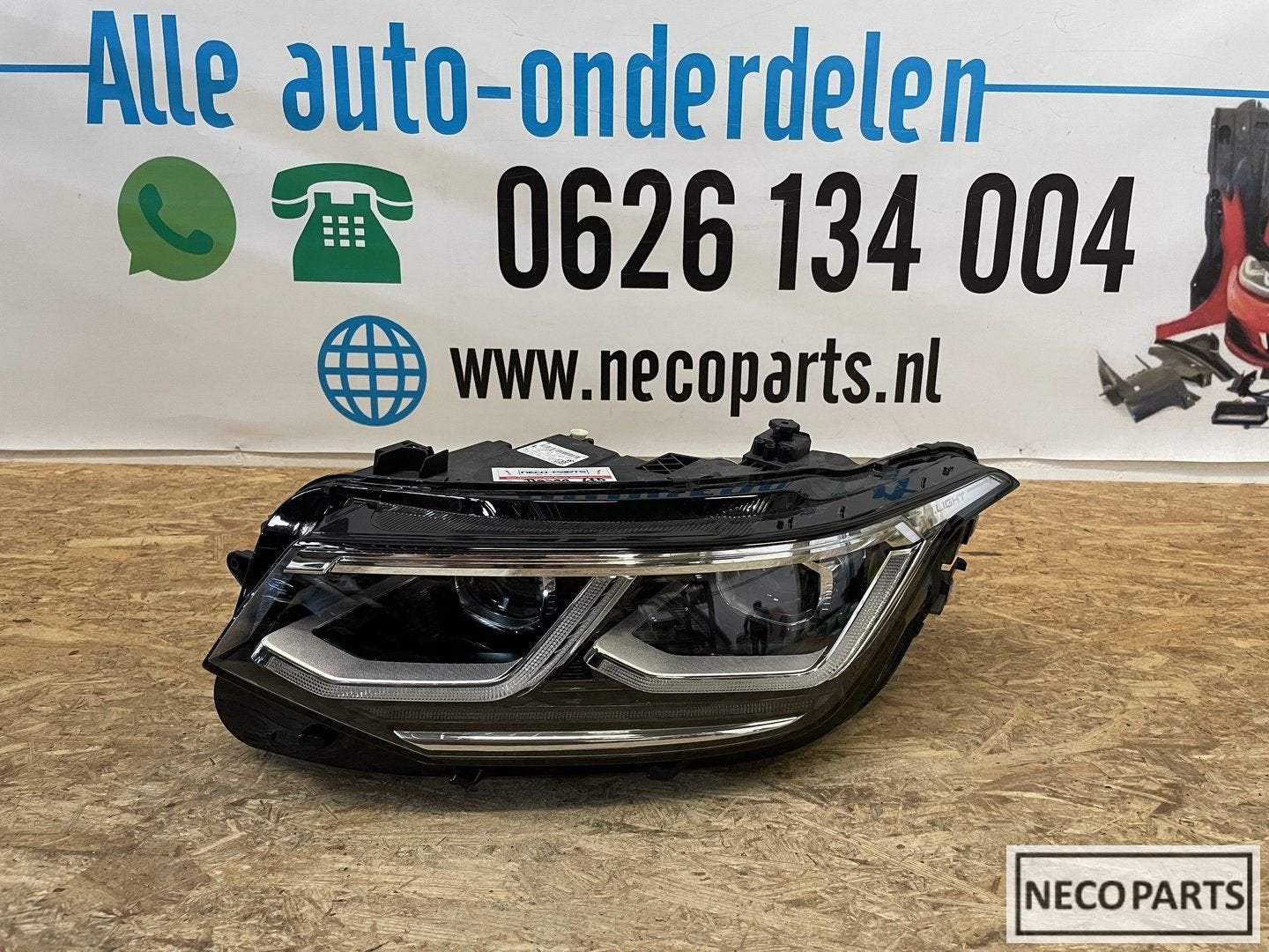 VW TIGUAN 5NA FACELIFT IQ LIGHT VOL LED KOPLAMP 5NB941081C, Gebruikt, -, Volkswagen, -