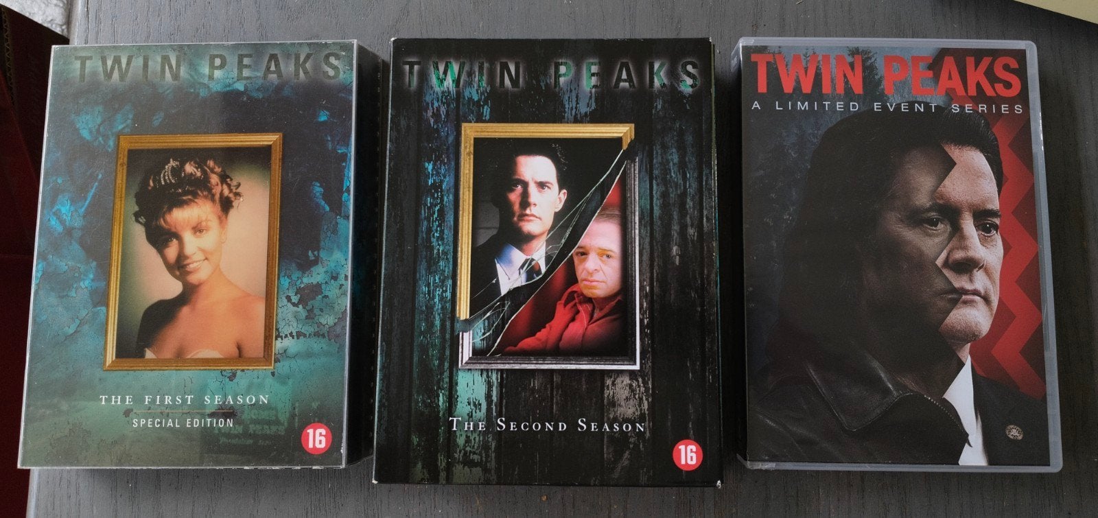 Twin Peaks, complete serie op dvd. seiz. 1 tm 3, Ophalen of Verzenden, Zo goed als nieuw