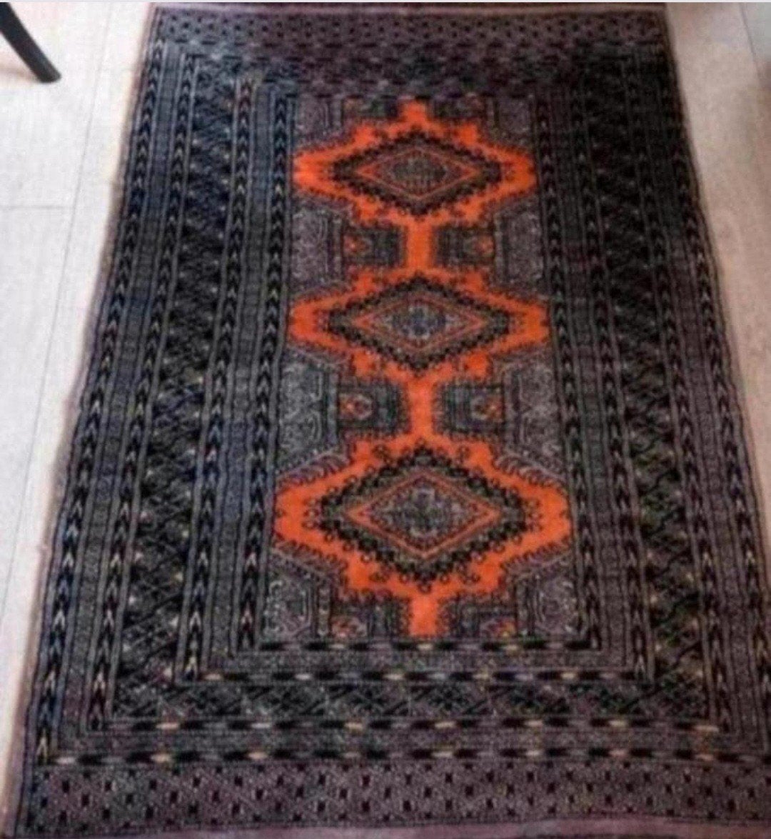 Vloerkleed tapijt 100% zijde, Huis en Inrichting, Stoffering | Tapijten en Kleden, Zwart, 200 cm of meer, Ophalen of Verzenden