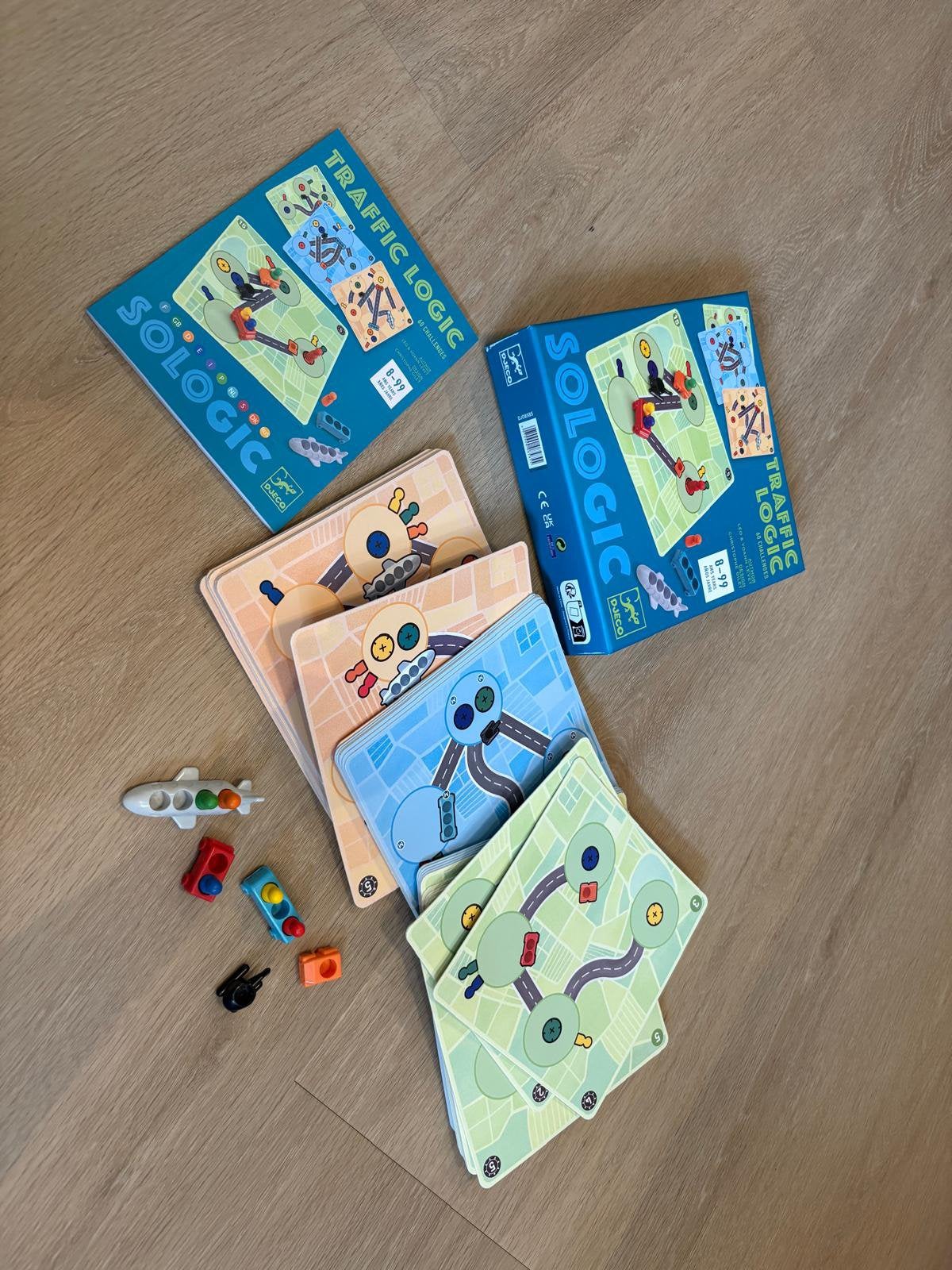 Djeco spel /Traffic logic spel, Kinderen en Baby's, Ophalen, Gebruikt