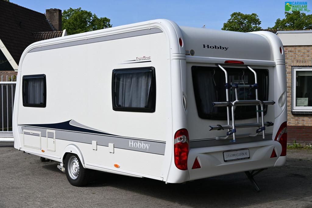 Hobby Excellent 455 UF, Caravans en Kamperen, Rondzit, Hobby, Bedrijf, Kachel