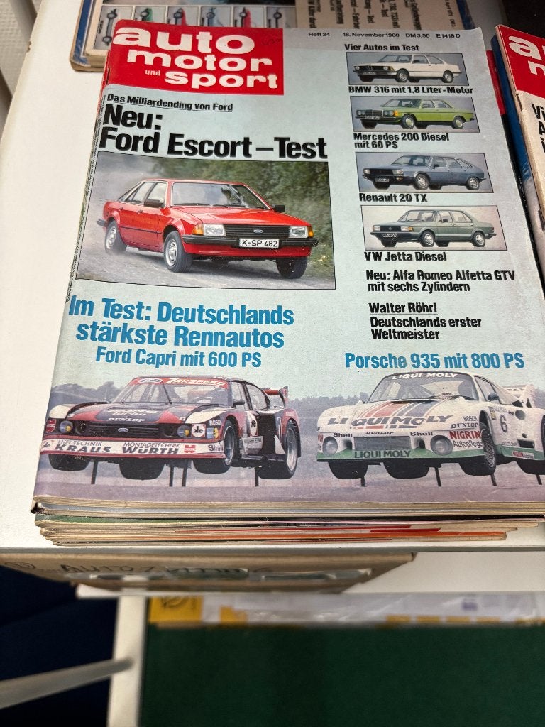 Auto, Motor und Sport 1980, Ophalen of Verzenden, Gelezen, Algemeen