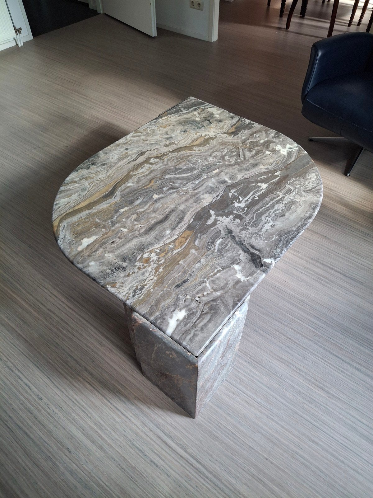 Unieke marmeren salontafel - Gebruikt, Ophalen, Overige materialen, Gebruikt, Modern, Organisch