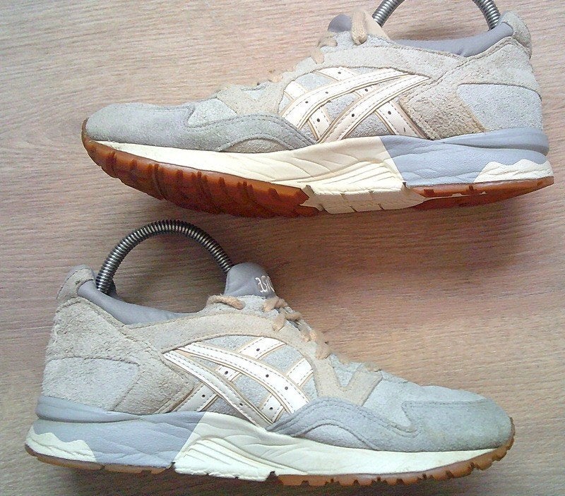 ASICS Gel Lyte H833L leren sneakers gympen maat 39, Overige kleuren, Verzenden, Sneakers of Gympen, Gedragen