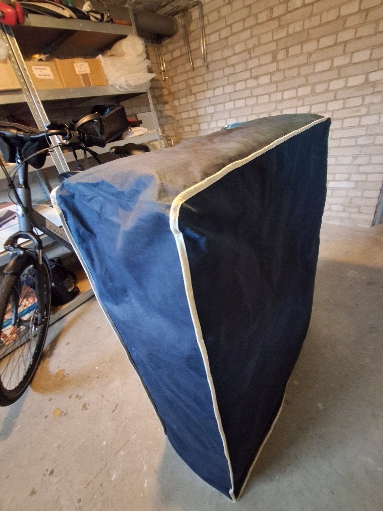Opklapbed 1 persoons, Ophalen, Overige materialen, Eenpersoons, Blauw