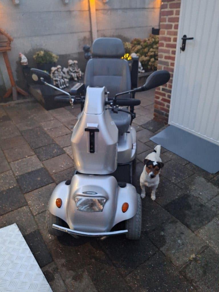 Te Koop Mango Scootmobiel, Ophalen, Inklapbaar, Zo goed als nieuw, Elektrische rolstoel