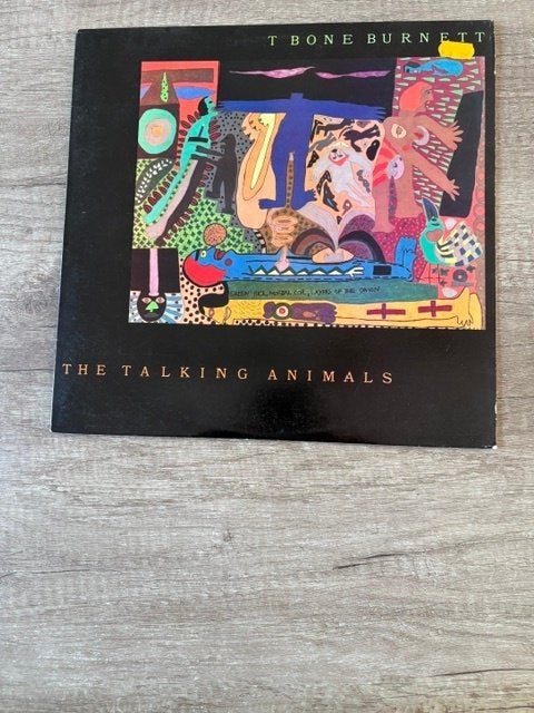 LP T Bone Burnett - The Talking Animals- 1988, Ophalen of Verzenden, Gebruikt, 12 inch, Poprock
