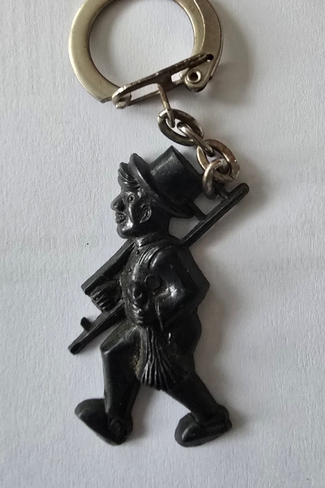 Vintage Sleutelhanger Schoorsteenveger Geluksbrenger, Ophalen of Verzenden, Gebruikt, Overige typen