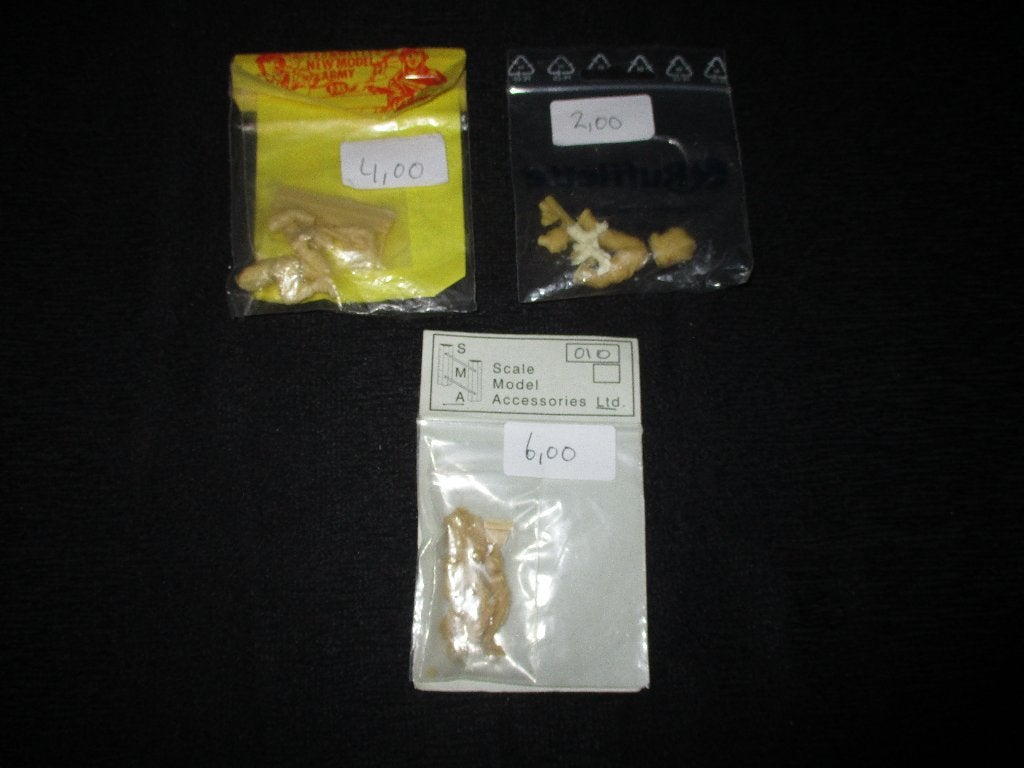 D-323,PARTIJ RESIN 1-35,FIGUREN,, Ophalen of Verzenden, Nieuw, 1:35 tot 1:50