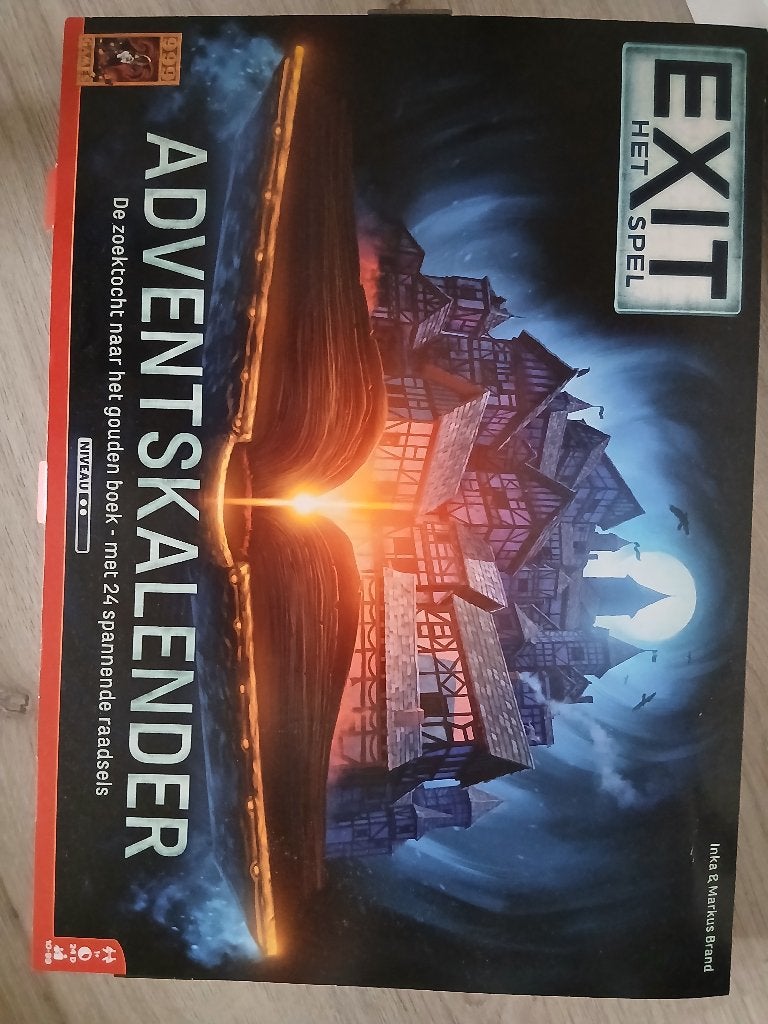 Exit adventskalender, Een of twee spelers, Ophalen, Gebruikt