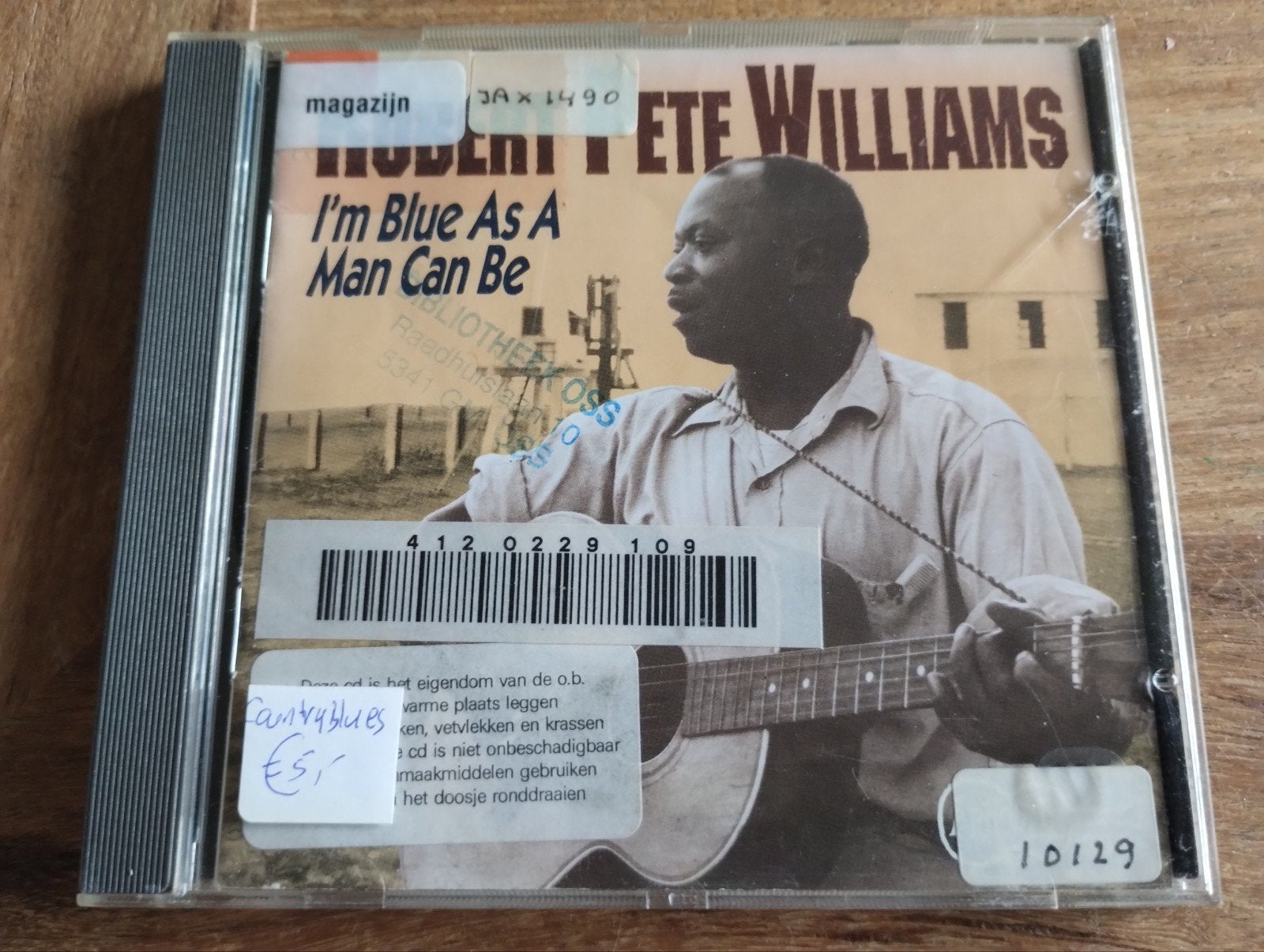 Robert Pete Williams - I'm Blue As A Man Can Be (CD), Ophalen of Verzenden, Gebruikt, Album, Inclusief doosje