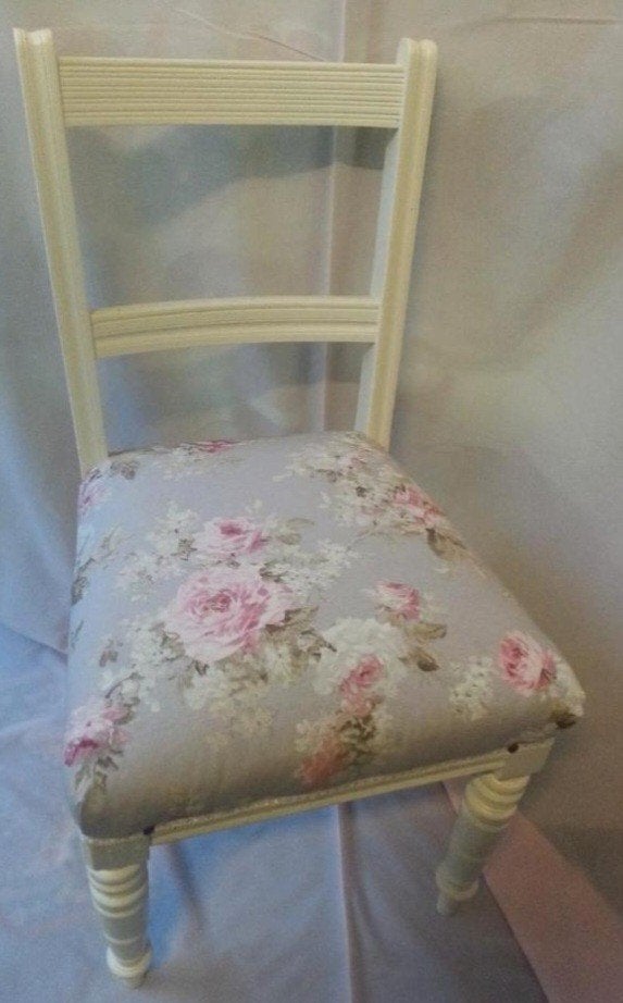 OPRUIMING  1 X BROCANTE stoeltje nu 25.00, Huis en Inrichting, Stoelen, Ophalen, Zo goed als nieuw, Eén