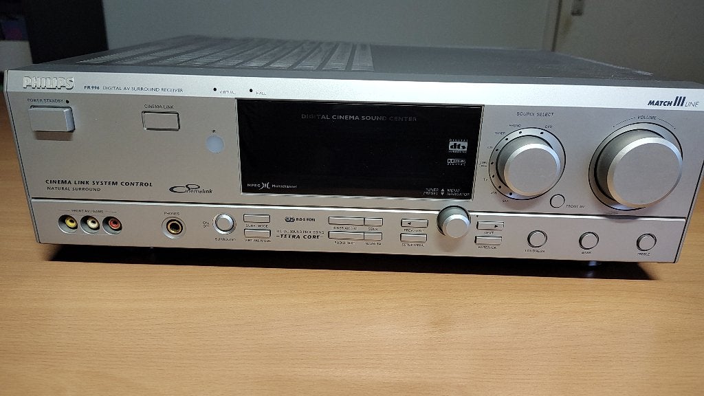 Philips FR996 versterker, 60 tot 120 watt, Niet werkend, Ophalen, Overige merken