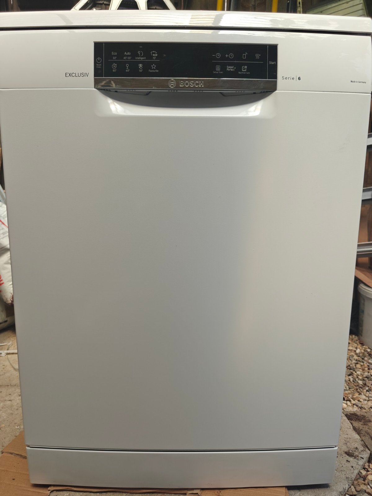 Bosch Serie 6 Vaatwasser - Nog 4 maanden garantie!, Witgoed en Apparatuur, Vaatwasmachines, Ophalen, Eco programma, Minder dan 10 liter