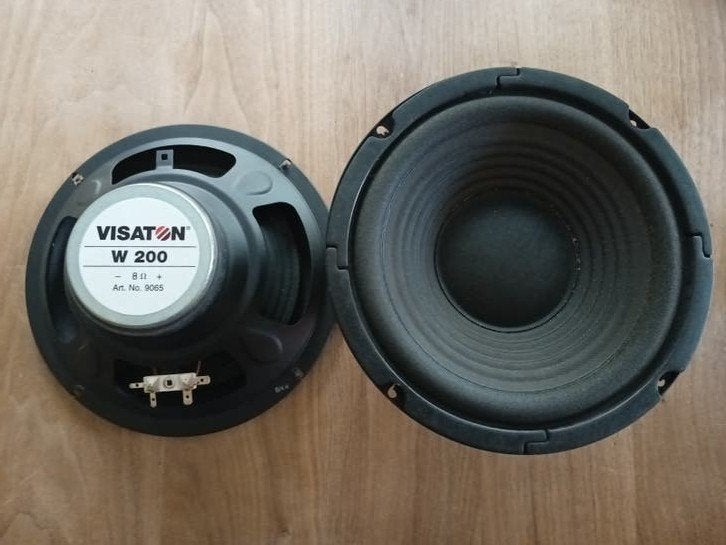 Visaton W 200 Subwoofers 20cm 200W 8 Ohm, Ophalen of Verzenden, Zo goed als nieuw