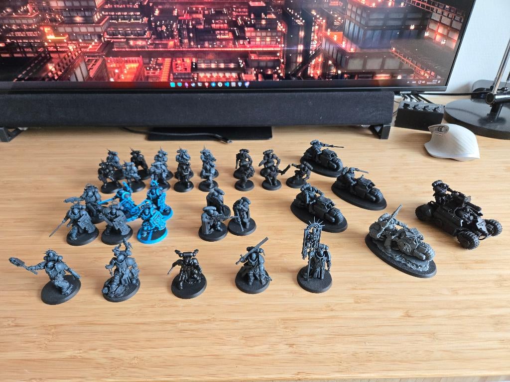 Warhammer Space Marines, Ophalen of Verzenden, Gebruikt, Warhammer, Figuurtje(s)