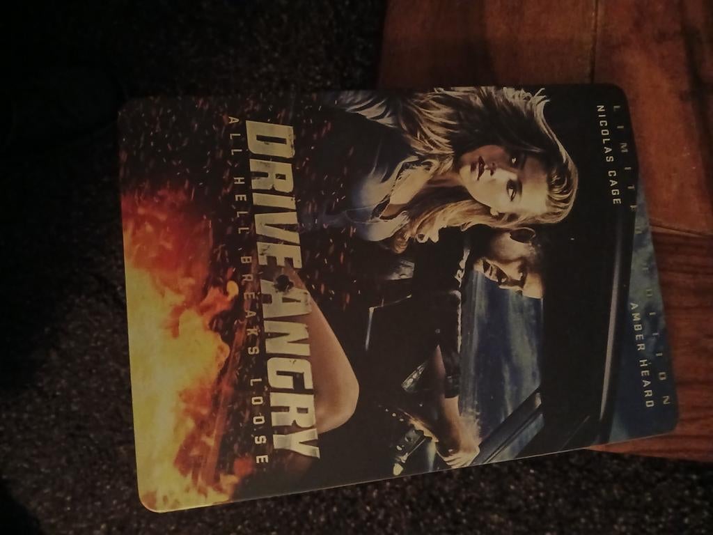Drive Angry 3D DVD met 3D-bril - Actiethriller, Vanaf 16 jaar, Ophalen of Verzenden, Gebruikt, Actiethriller