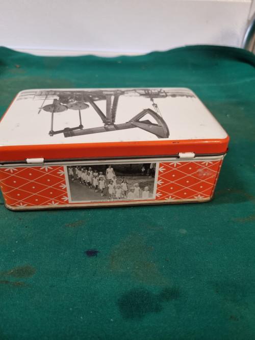 blik banketbakkerij schoonbeek vintage, Verzamelen, Ophalen of Verzenden