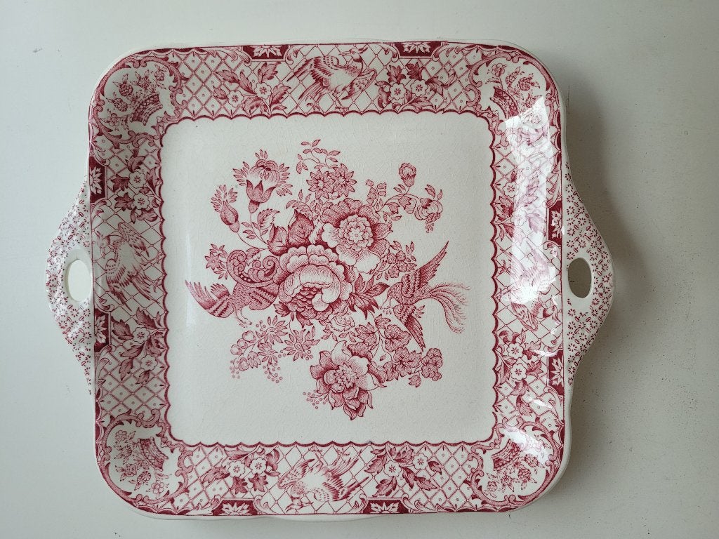 Vintage Taartschaal  Mason's Stratford, Ophalen of Verzenden
