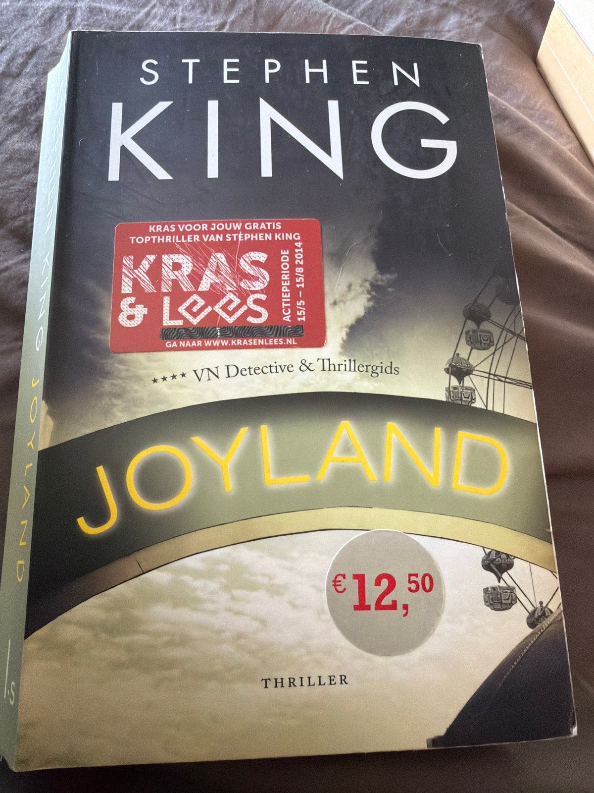 SKR.  Stephen King - Joyland, Stephen King, Ophalen of Verzenden, Zo goed als nieuw, Nederland