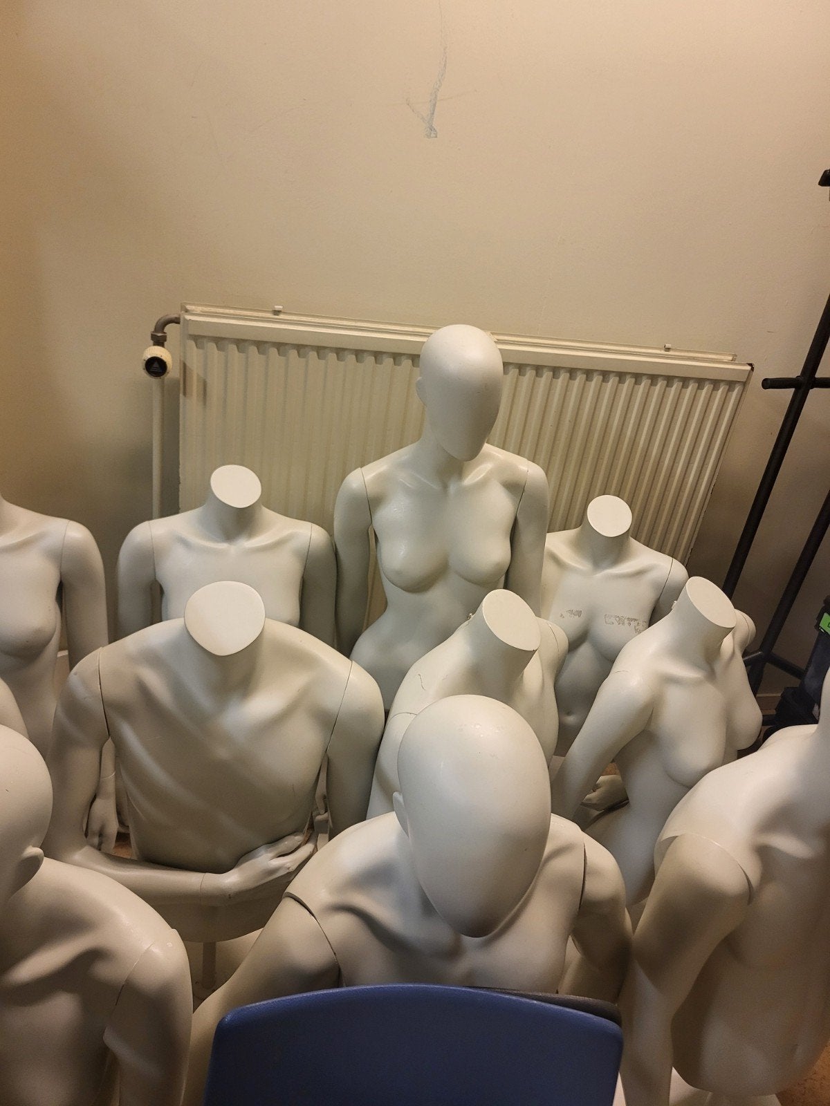 Diverse set van etalage  torso's zowel vrouw al man, Ophalen, Gebruikt, Overige typen