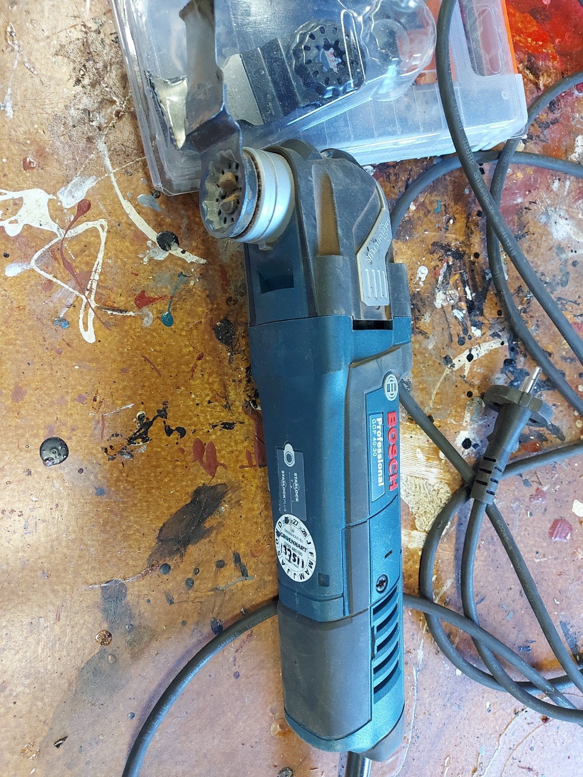 Bosch Professional GOP 40-30 Multitool + accessoires, Ophalen, Gebruikt