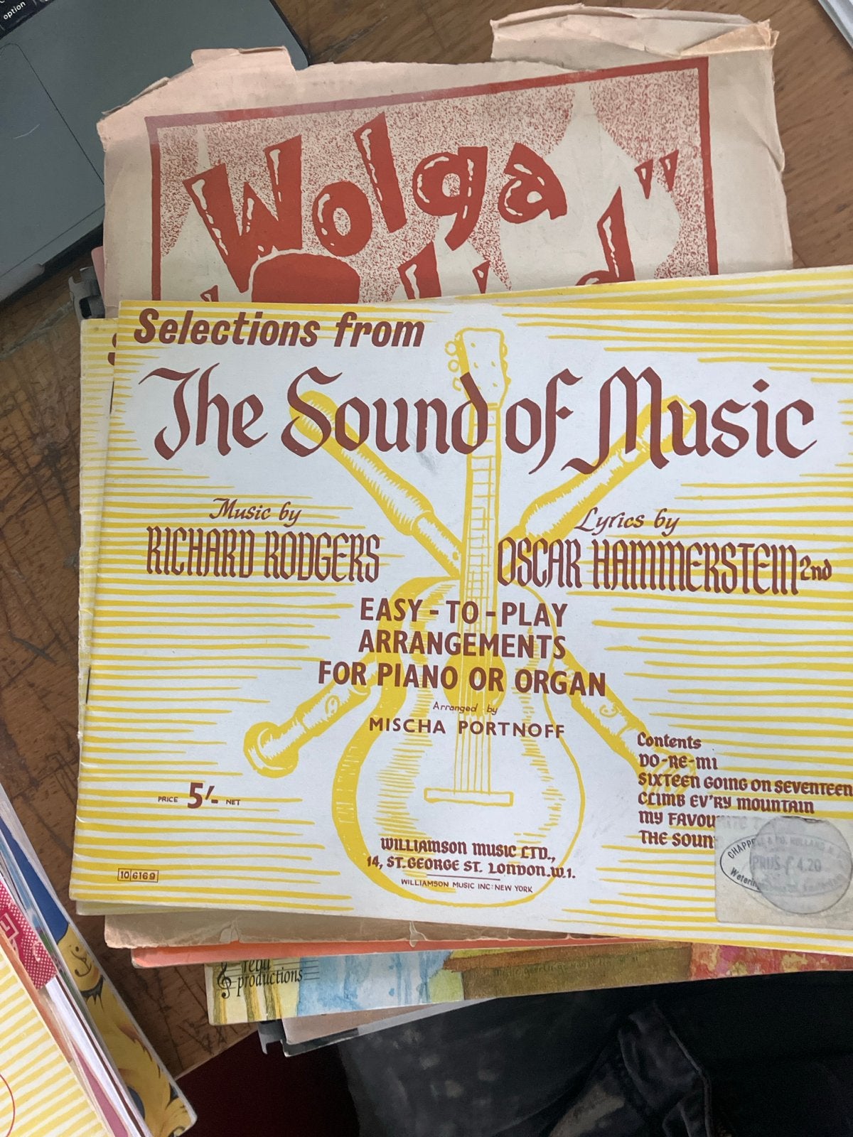 The Sound of Music - Easy-to-Play Arrangement Piano/Orgel, Gebruikt, Filmmuziek en Soundtracks, Ophalen of Verzenden, Thema