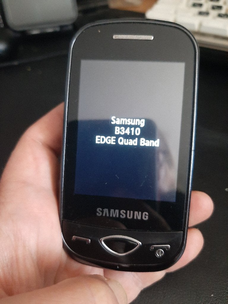 Samsung B3410 EDGE Quad Band, Gebruikt, Overige modellen, Zwart, Fysiek toetsenbord