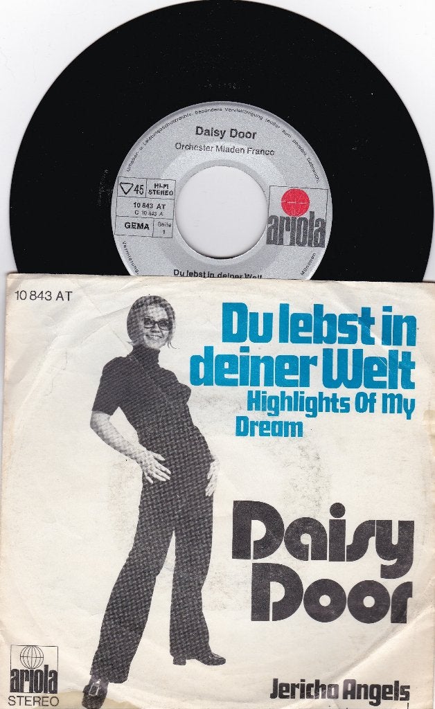 Daisy door - du lebst in deiner welt, Ophalen of Verzenden, Gebruikt, 7 inch, Pop