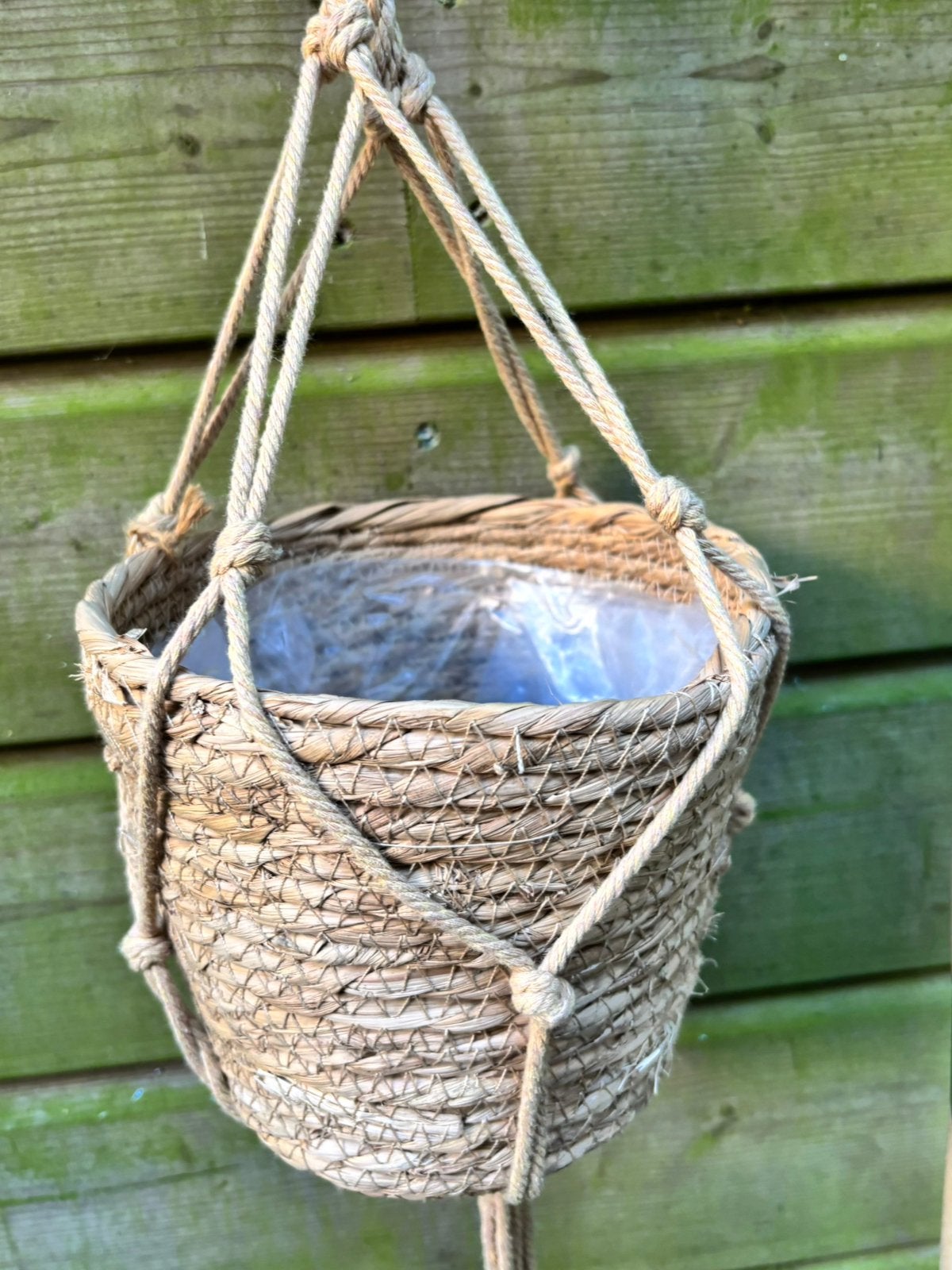 Hanging flower pot, Ophalen, Zo goed als nieuw, Rond, Minder dan 30 cm