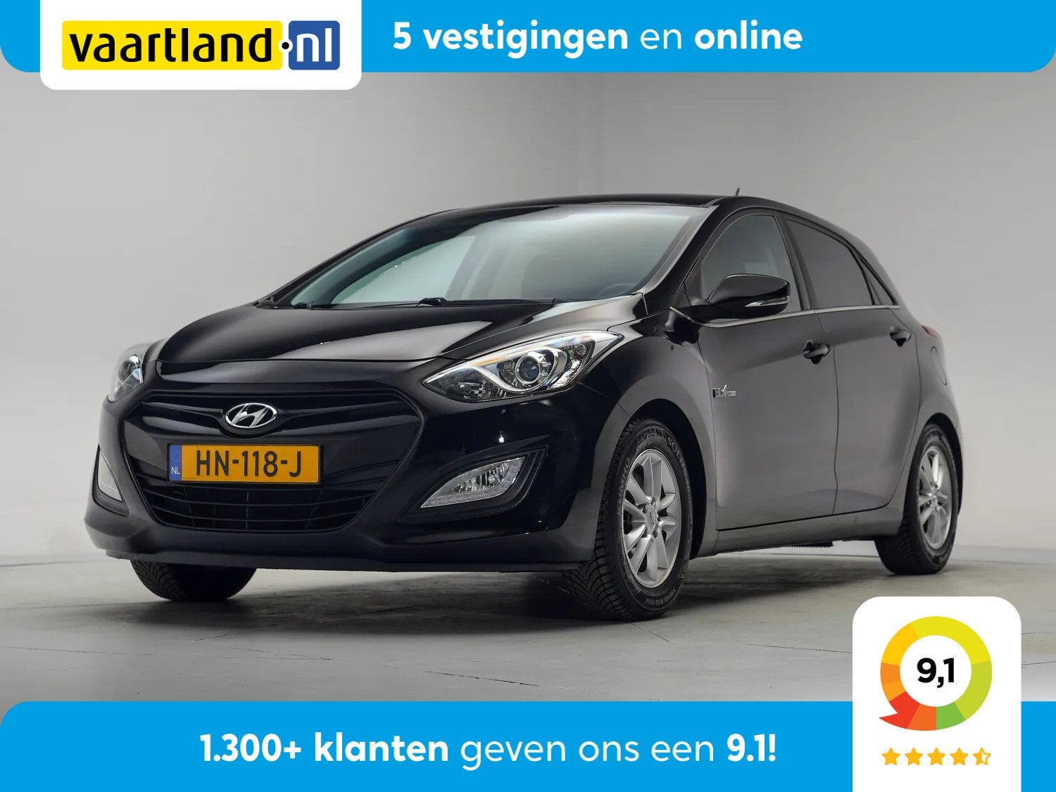 Hyundai i30 1.6 GDI I-Motion Plus [ Trekhaak Clima LED Camer, 135 pk, Gebruikt, 1591 cc, 4 cilinders