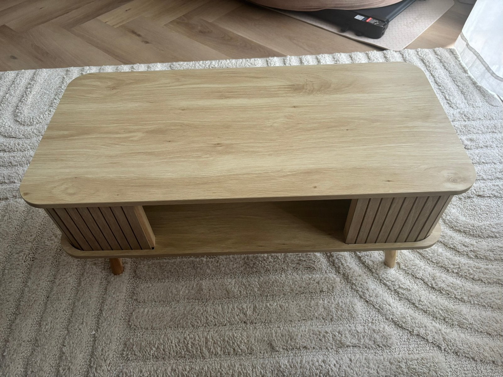 Action salontafel, Ophalen, 100 tot 150 cm, 50 tot 100 cm, Zo goed als nieuw
