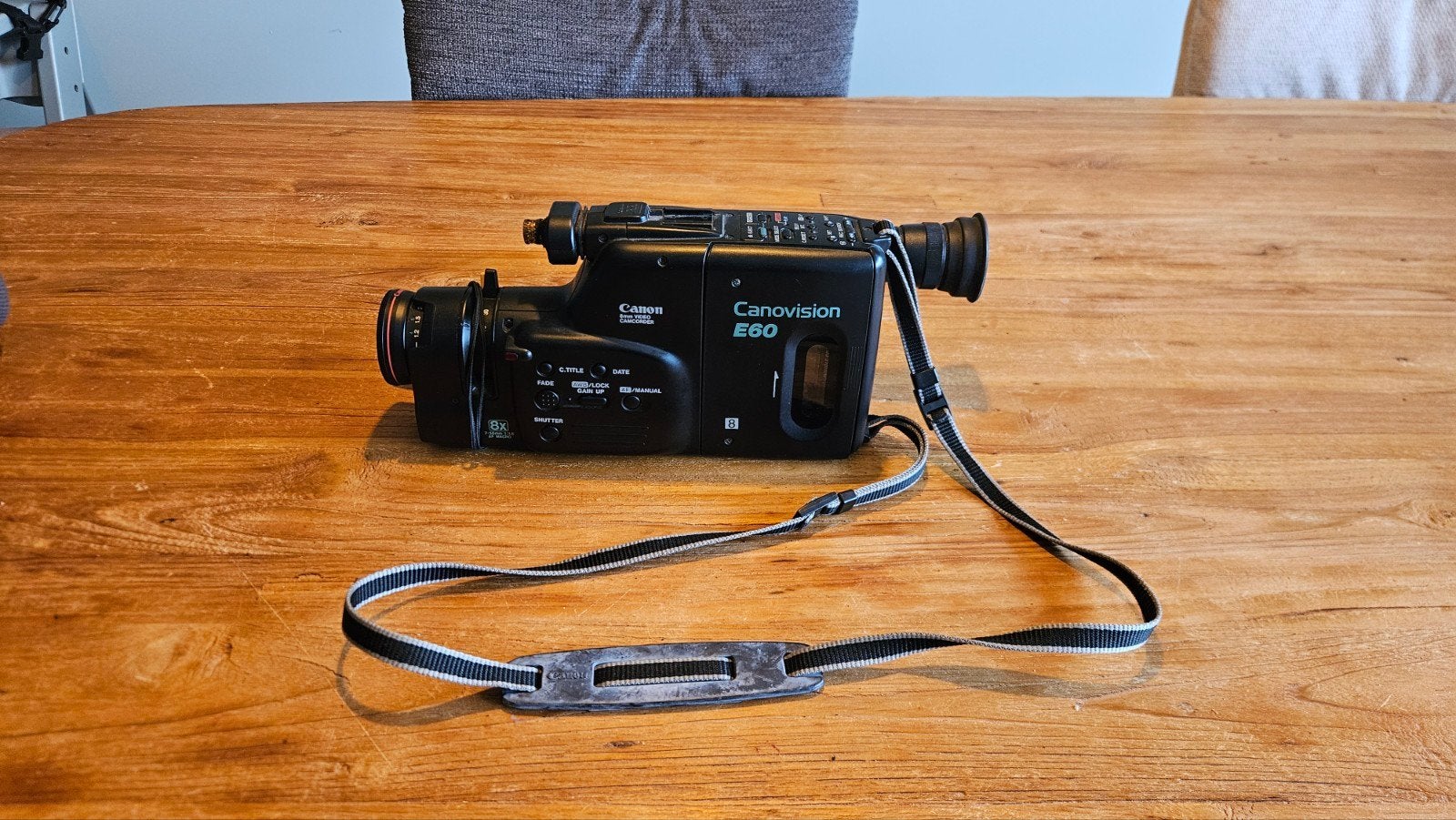 Canon Canovision E60 8mm videocamera, Ophalen of Verzenden, 8mm, Camera