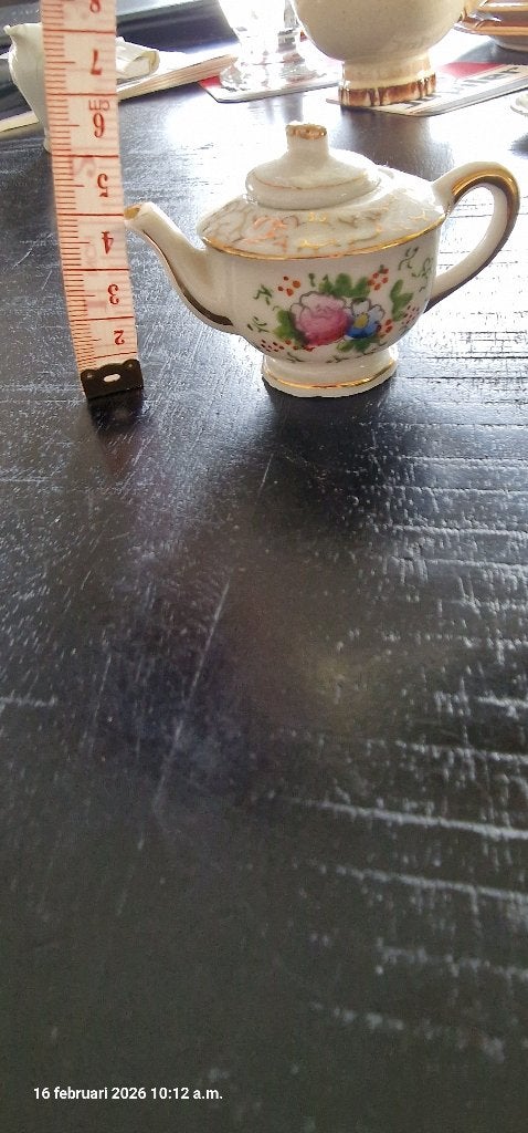 diverse porselein, Ophalen