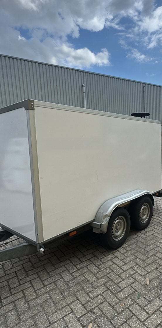 Heetwater hogedruk aanhanger te huur, Ophalen of Verzenden, Gebruikt
